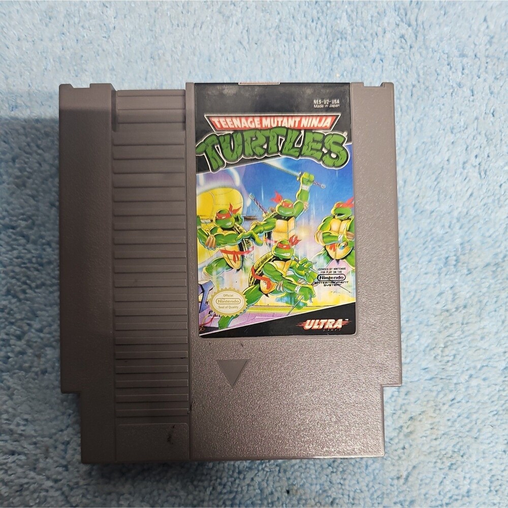 Teenage Mutant Ninja Turtles (Nintendo NES, 1989) - UNTESTED